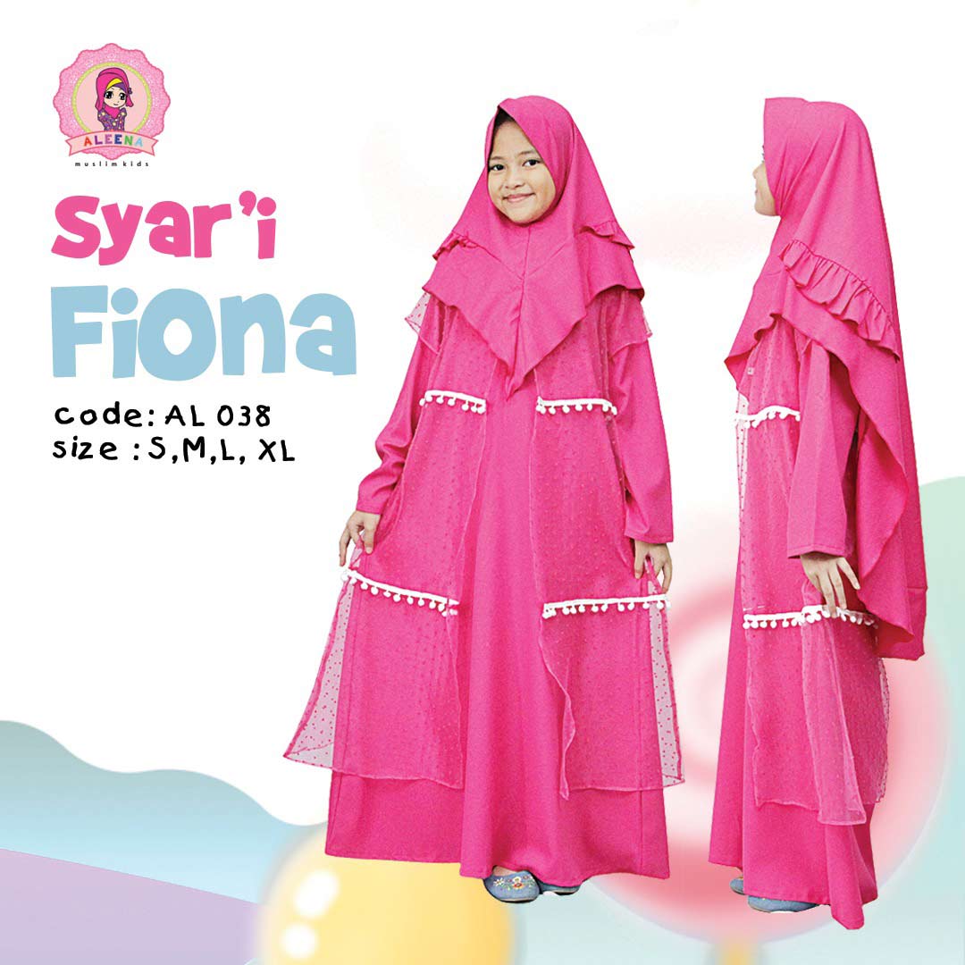 Baju Muslim Anak Allena ( Fiona )