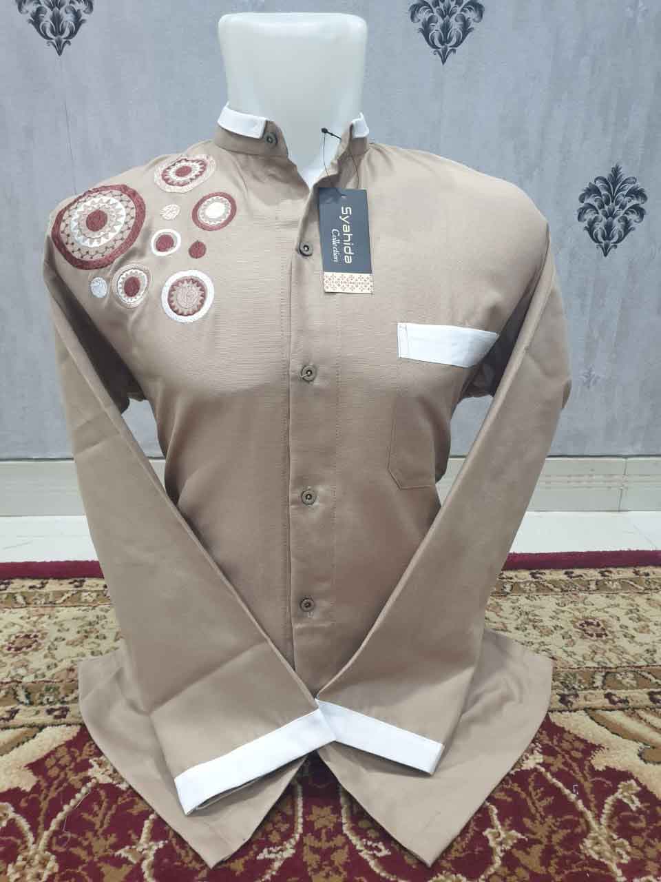 Baju Koko Syahida Lengan Panjang