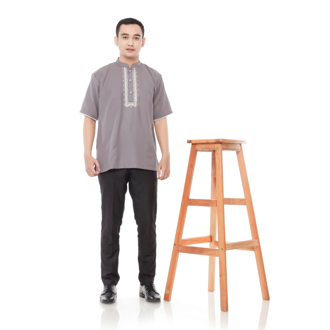 Baju Koko Syahida Lengan Pendek 4