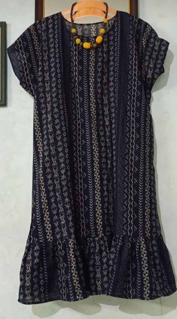 Maxi Dress Batik Rayon