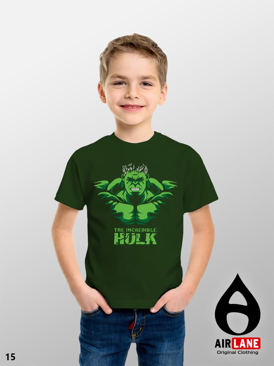 Pakaian Anak Kaos Anak Karakter Hulk