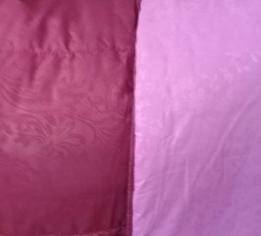 Sprei &amp; Bed Cover Hanoymoon Polos Emboss Bolak Balik 2 Warna Uk 180x200cm