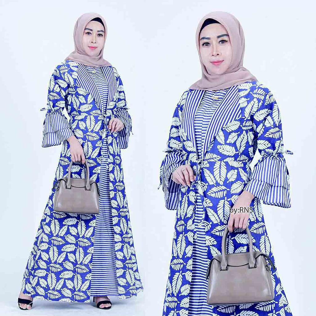 Dress / Gamis Batik Model Rompi 8