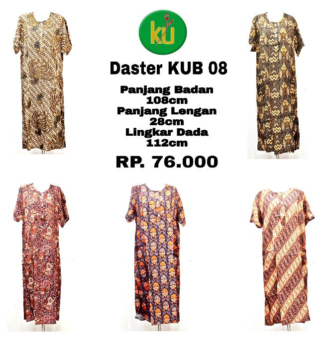 Daster Batik Kencana Ungu / Daster KUB 08