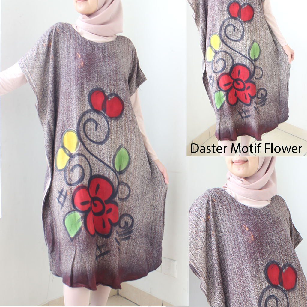 Daster Motif Flower