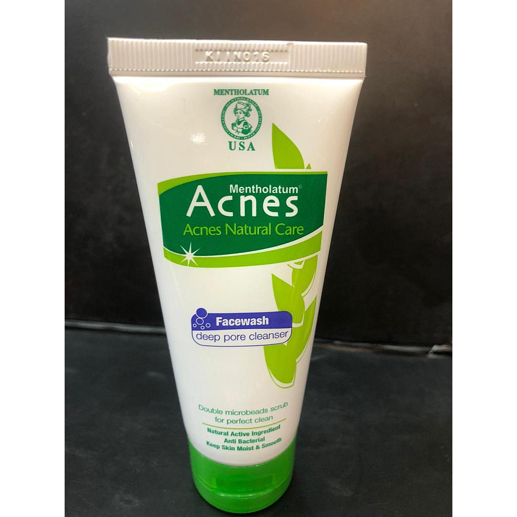 Acnes Kosmetik Natural Care Face Wash Deep Pore Cleanser