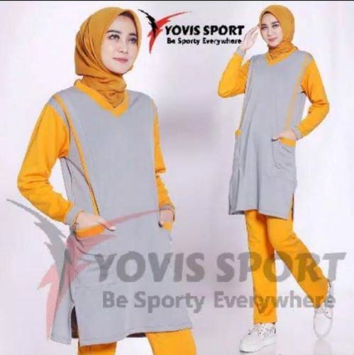 Pakaian Olahraga / Pakaian Senam Yovis Sport Tunik
