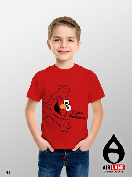 Pakaian Anak Kaos Anak Karakter Elmo