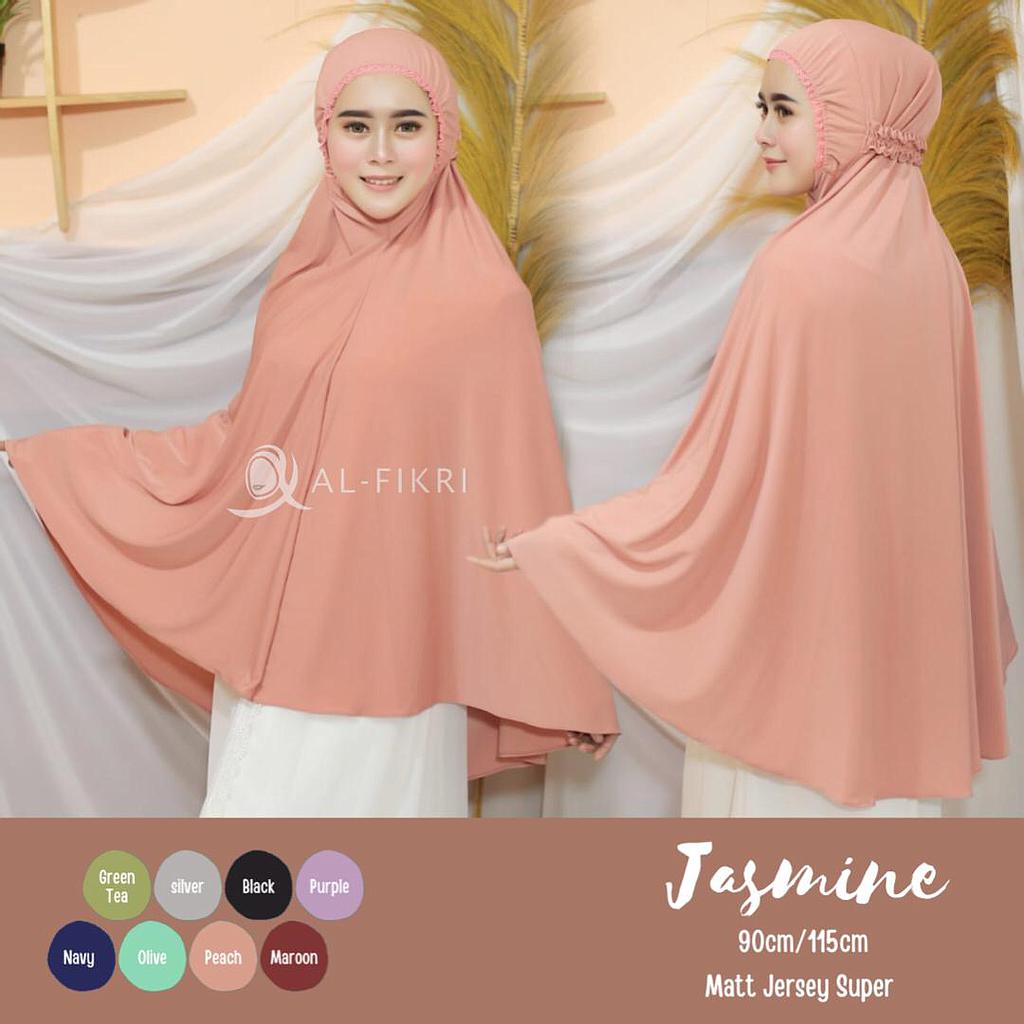 Hijab Kerudung Jasmine Jersey Super