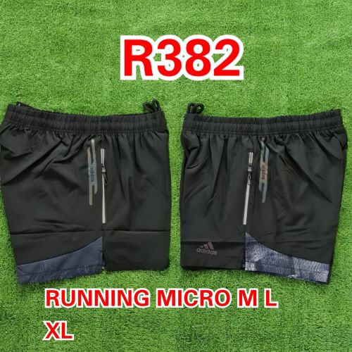 Pakaian Olahraga Celana Pendek Running Mikro R382