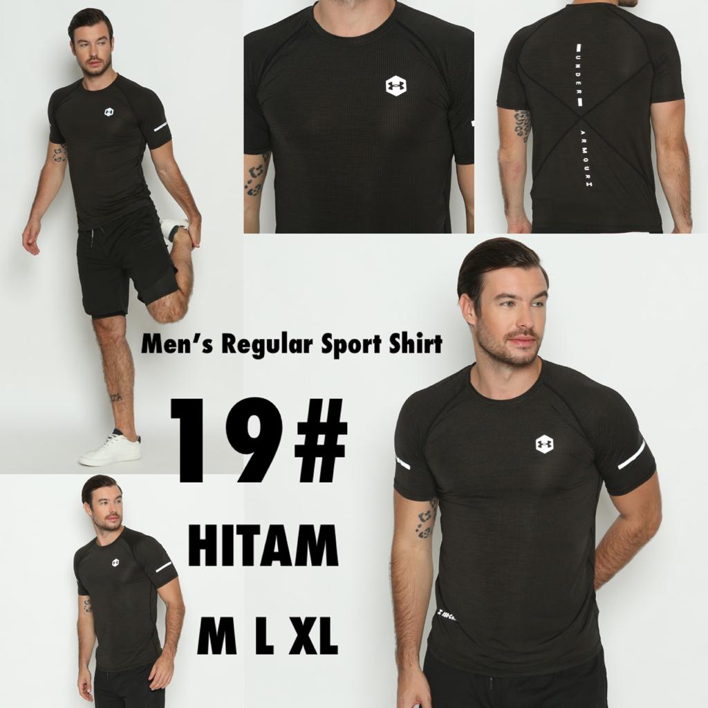 Pakaian Olahraga Kaos Regular Sport Shirt 19