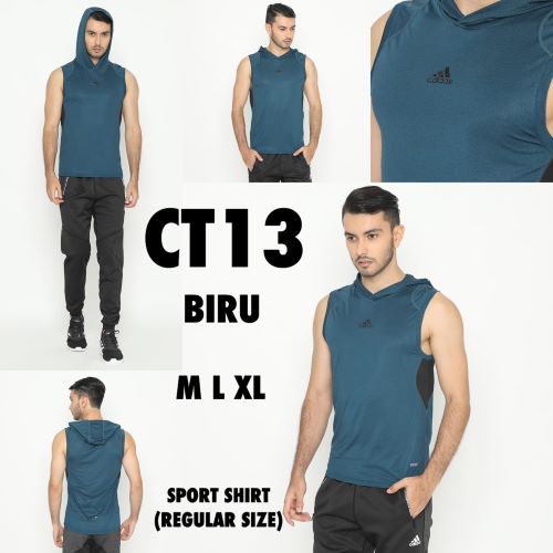 Pakaian Olahraga Singlet Regular Sport Shirt CT13