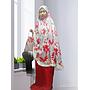 Busana Muslim Wanita Mukena Silk Kembang 2 in 1