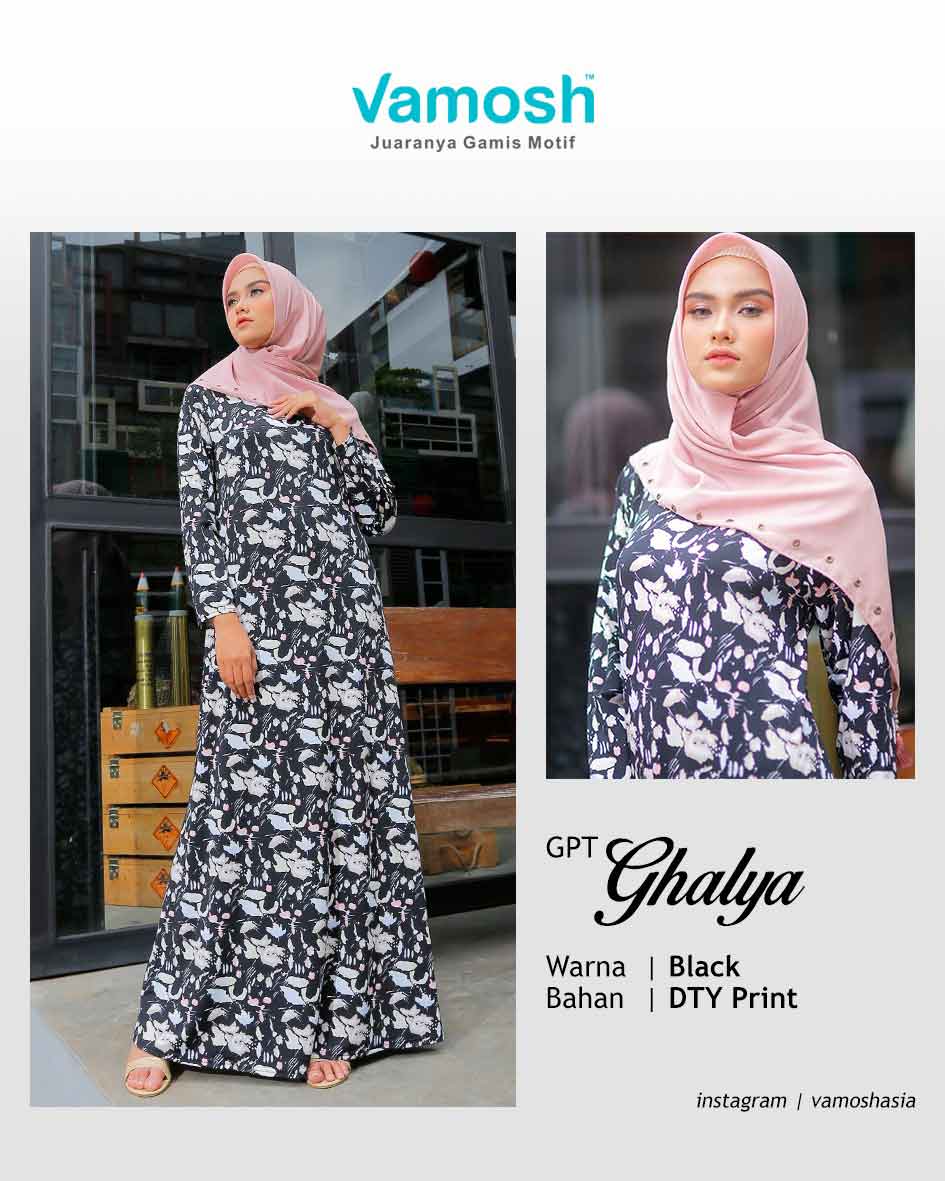 Gamis Motif Ghalya