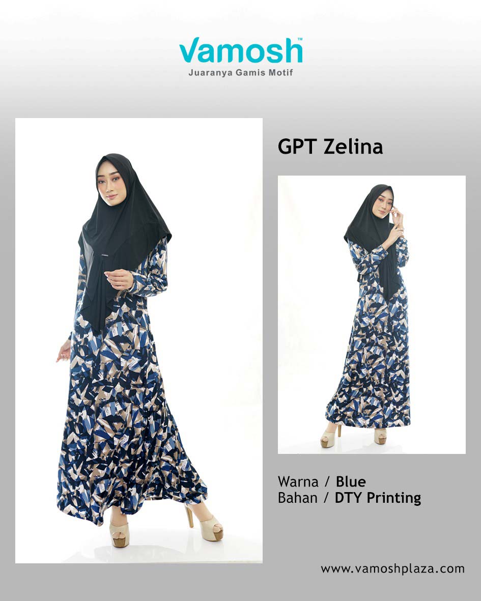 Gamis Motif Zelina
