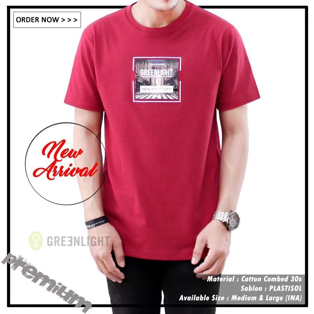 Kaos Oblong Pria