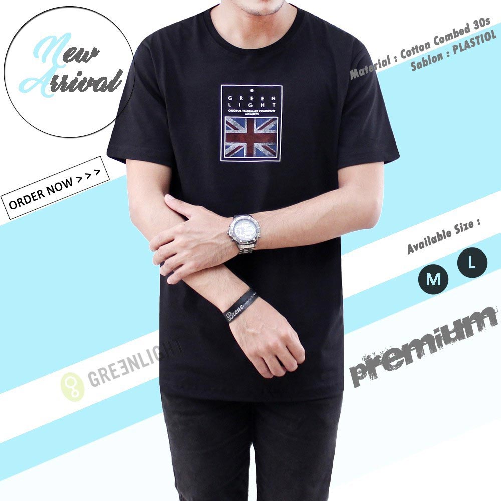 Kaos Oblong Pria