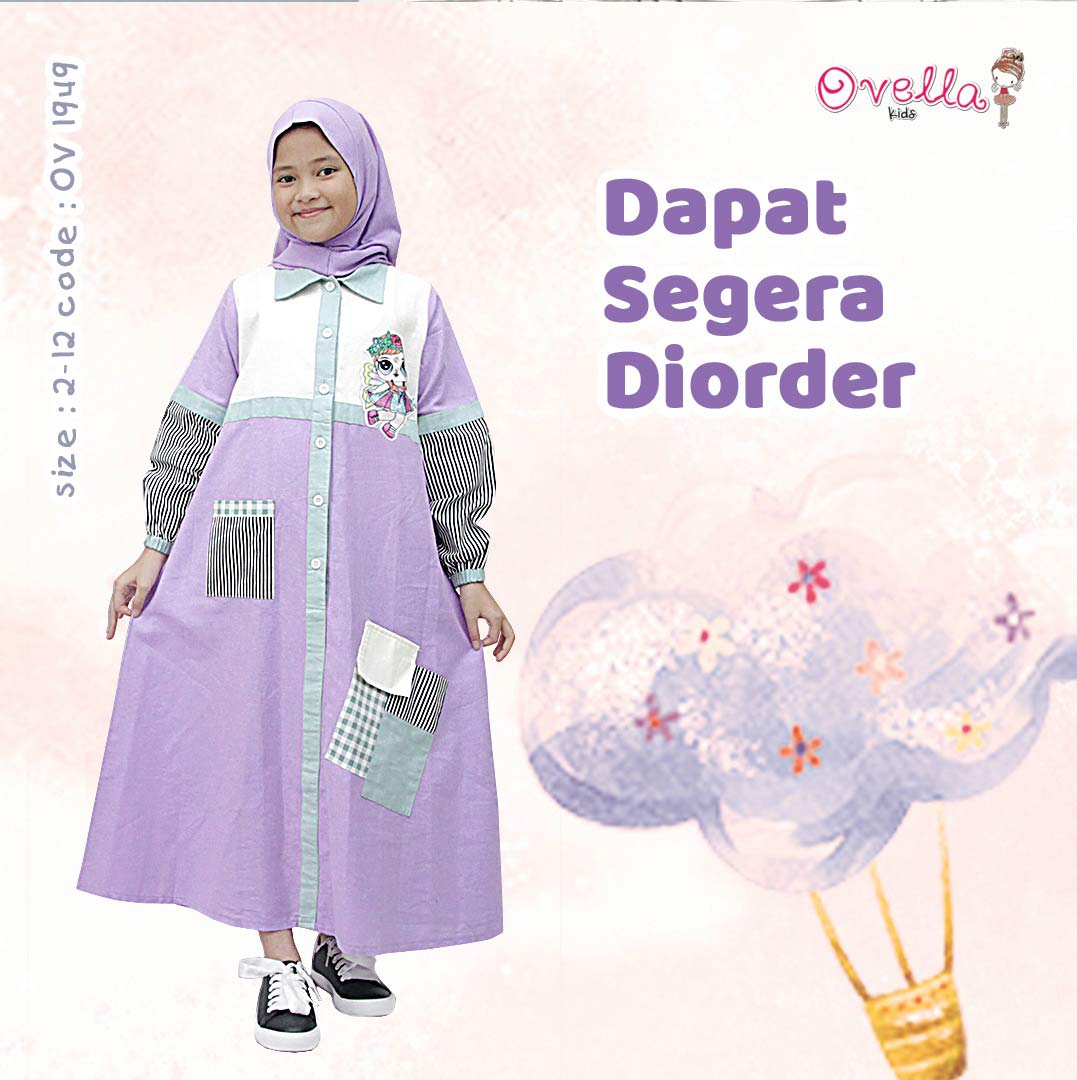 Baju Muslim Anak Ovella ( Aghni )