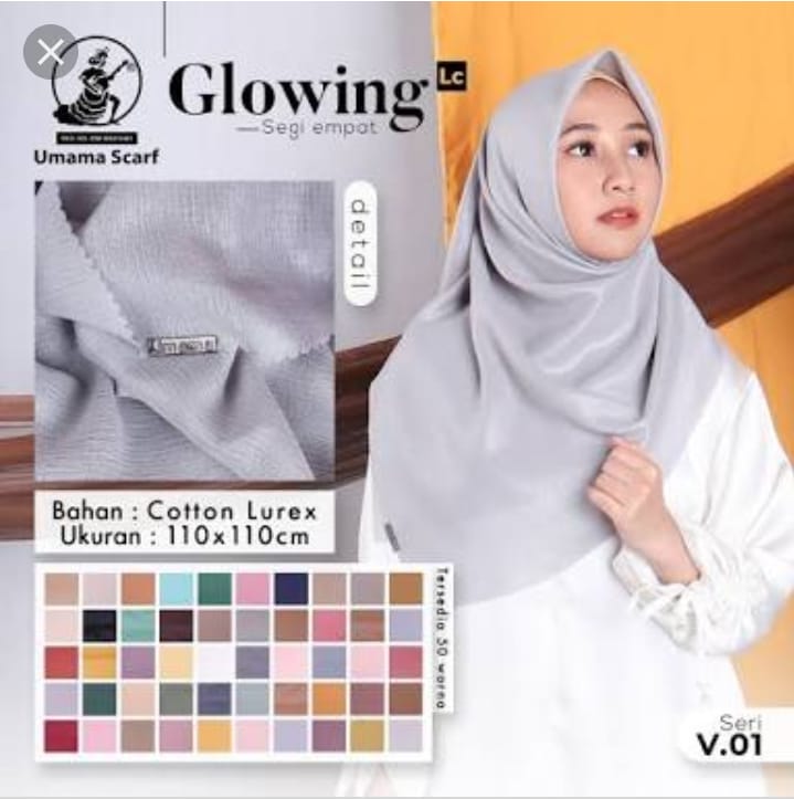 Kerudung Glowing