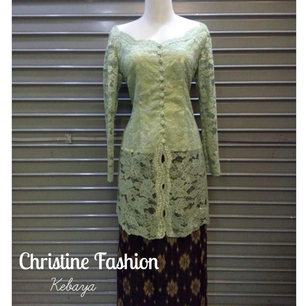 Kebaya Sabrina Brokat Long
