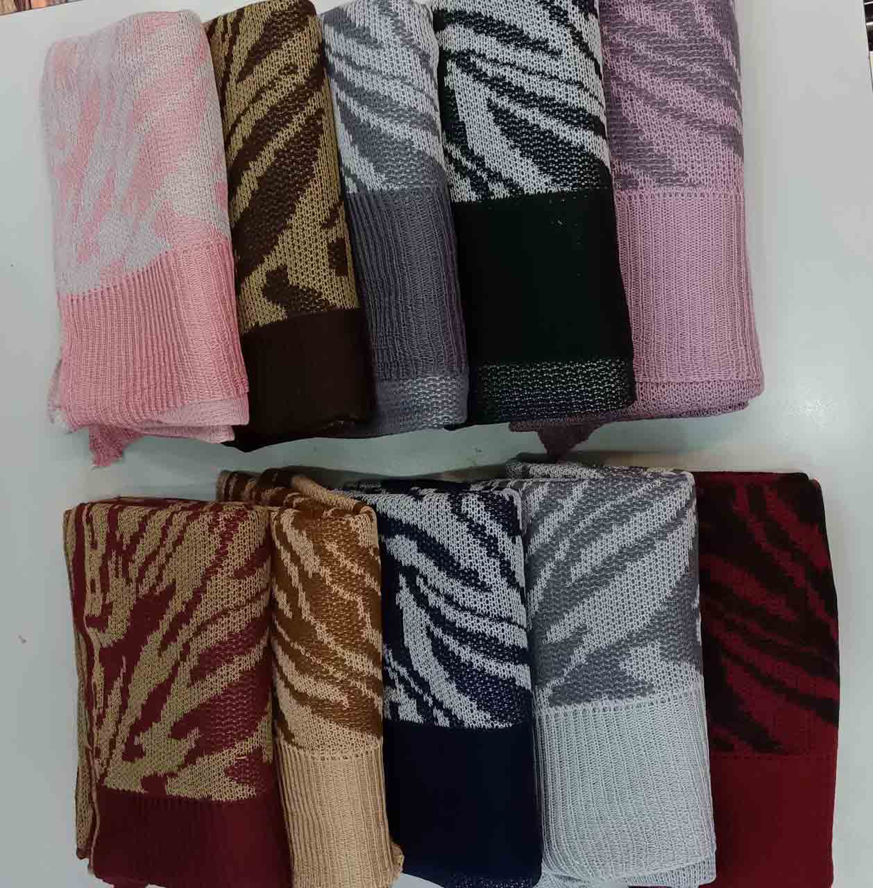 Kerudung  Pashmina Instan Knit/Rajut