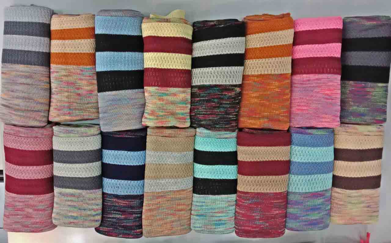 Kerudung  Pashmina Instan Knit/Rajut 1
