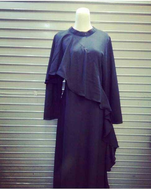 Dress / Gamis Layer Semi Sutra