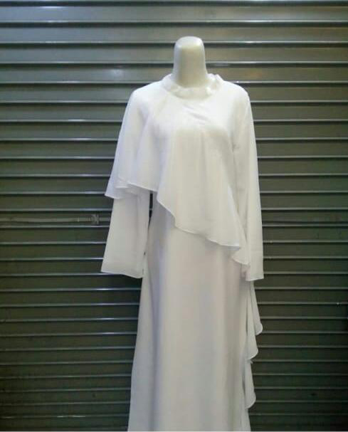 Dress / Gamis Layer Semi Sutra