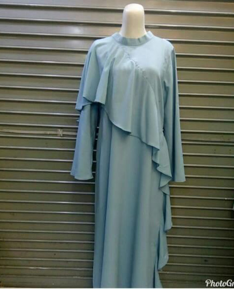 Dress / Gamis Layer Semi Sutra