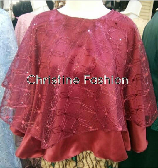 Atasan / Kebaya Bet Wing Umpak Kombinasi Tile 3D