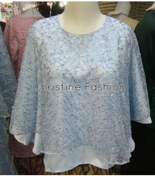 Atasan / Kebaya Bet Wing Umpak Kombinasi Tile 3D