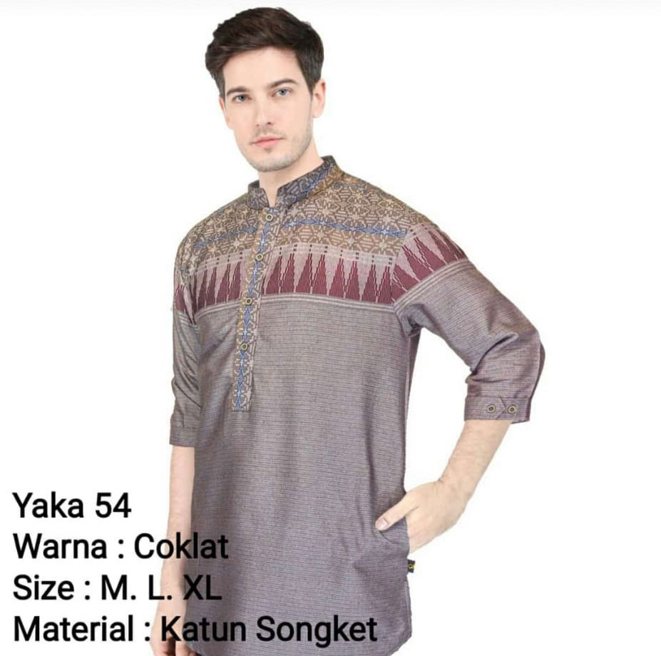Baju Koko / Kurta Yaka Lengan 3/4
