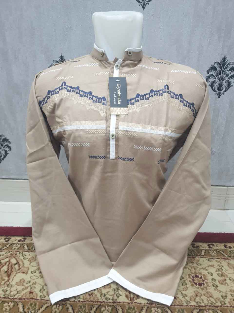 Baju Koko Syahida Lengan Panjang
