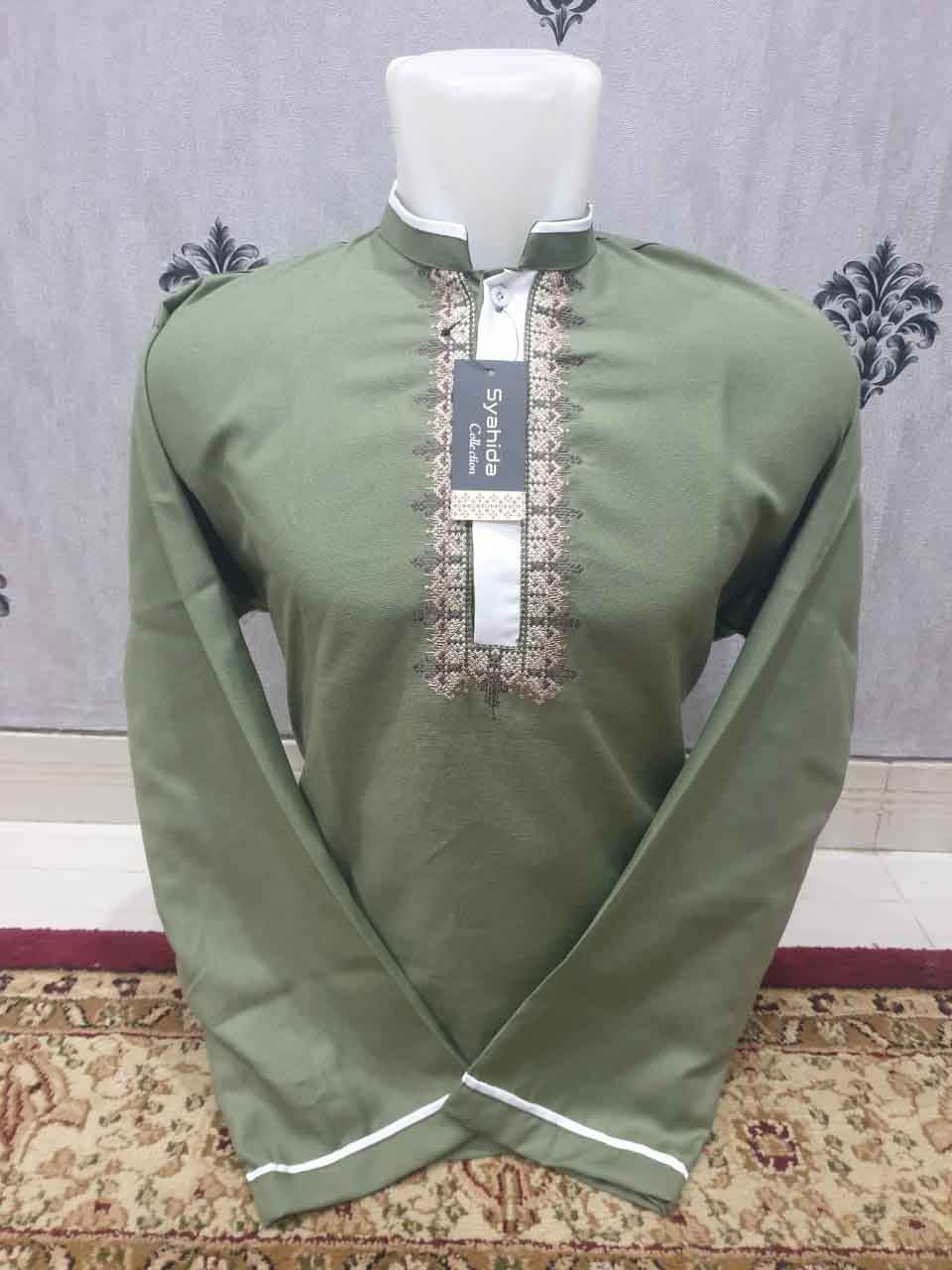Baju Koko Syahida Lengan Panjang