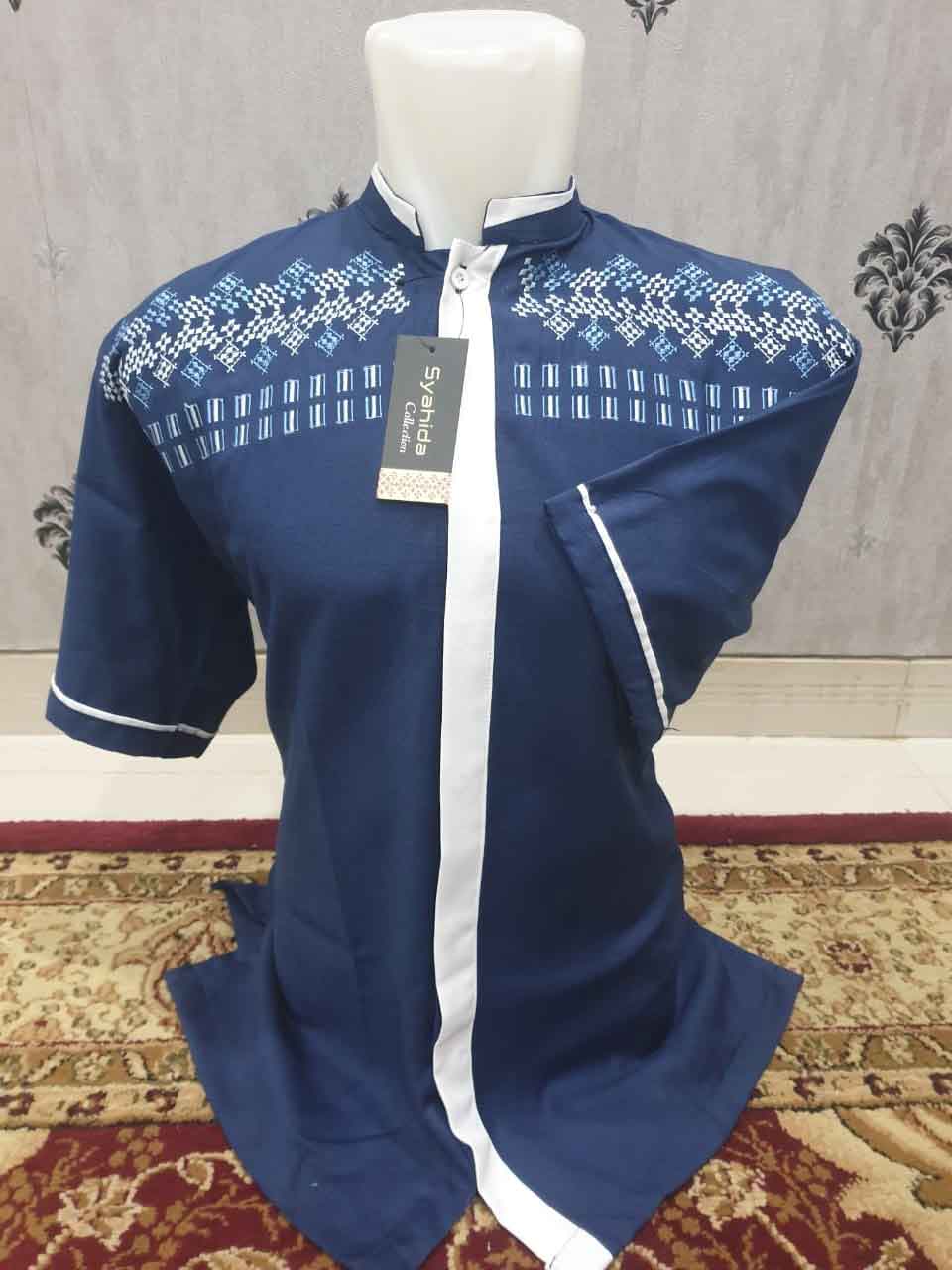 Baju Koko Syahida Lengan Pendek