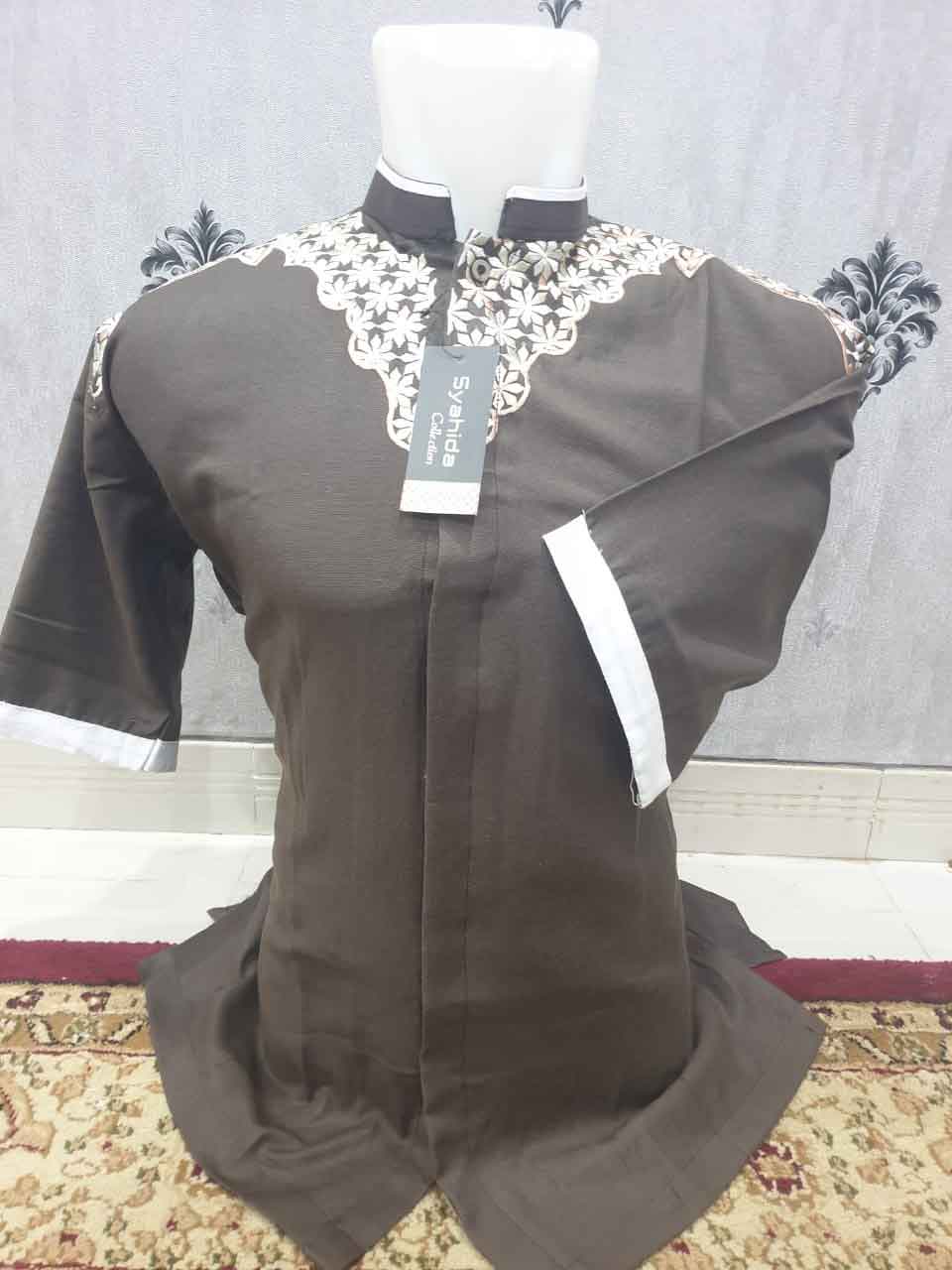 Baju Koko Syahida Lengan Pendek