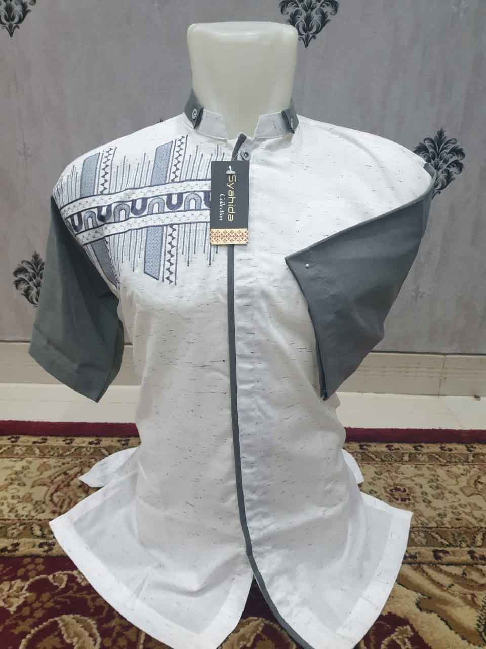 Baju Koko Syahida Lengan Pendek