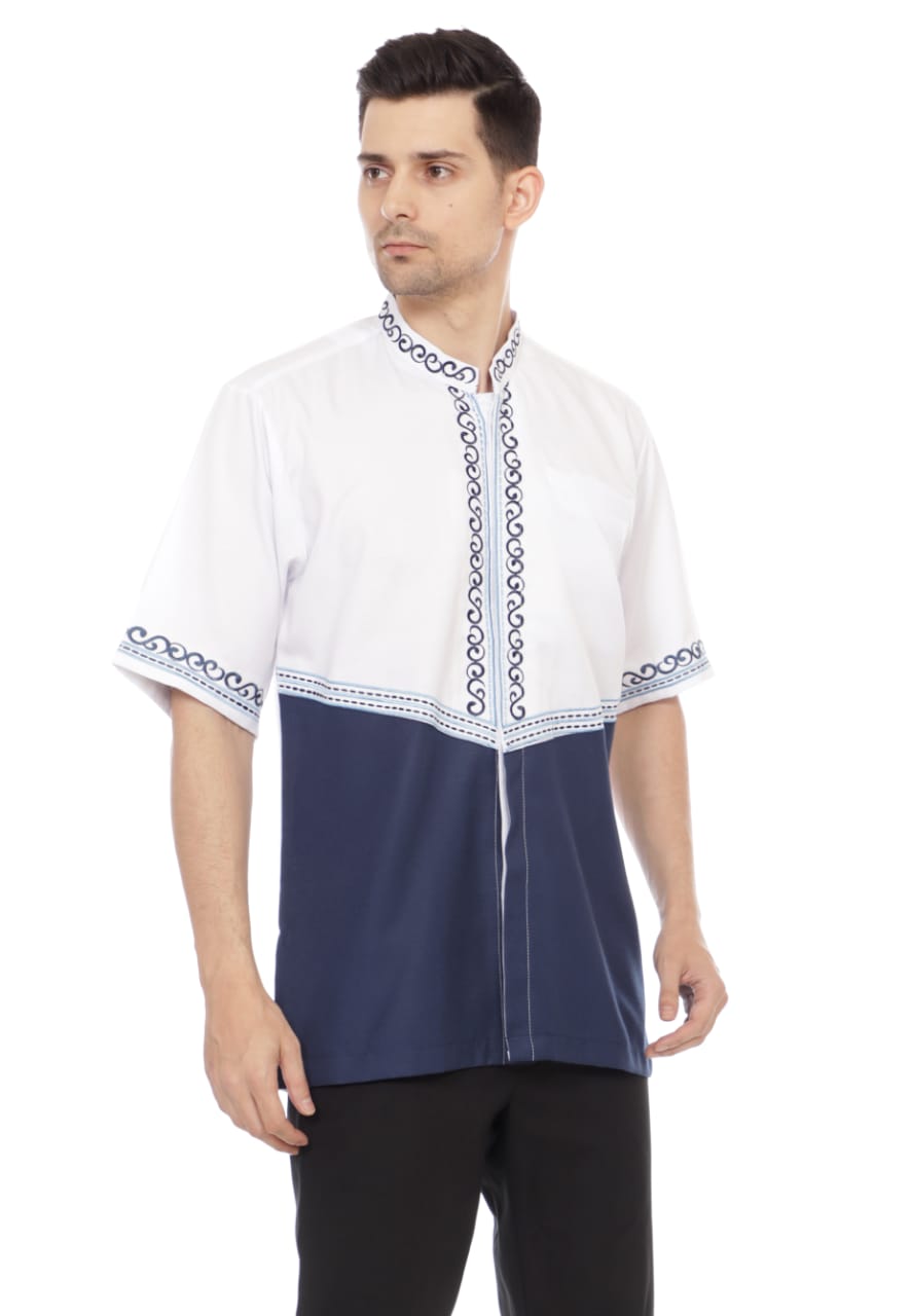 Baju Koko Syahida Lengan Pendek 3