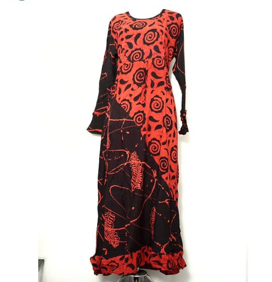 Daster Batik Kencana Ungu / Longdress Maura KUH