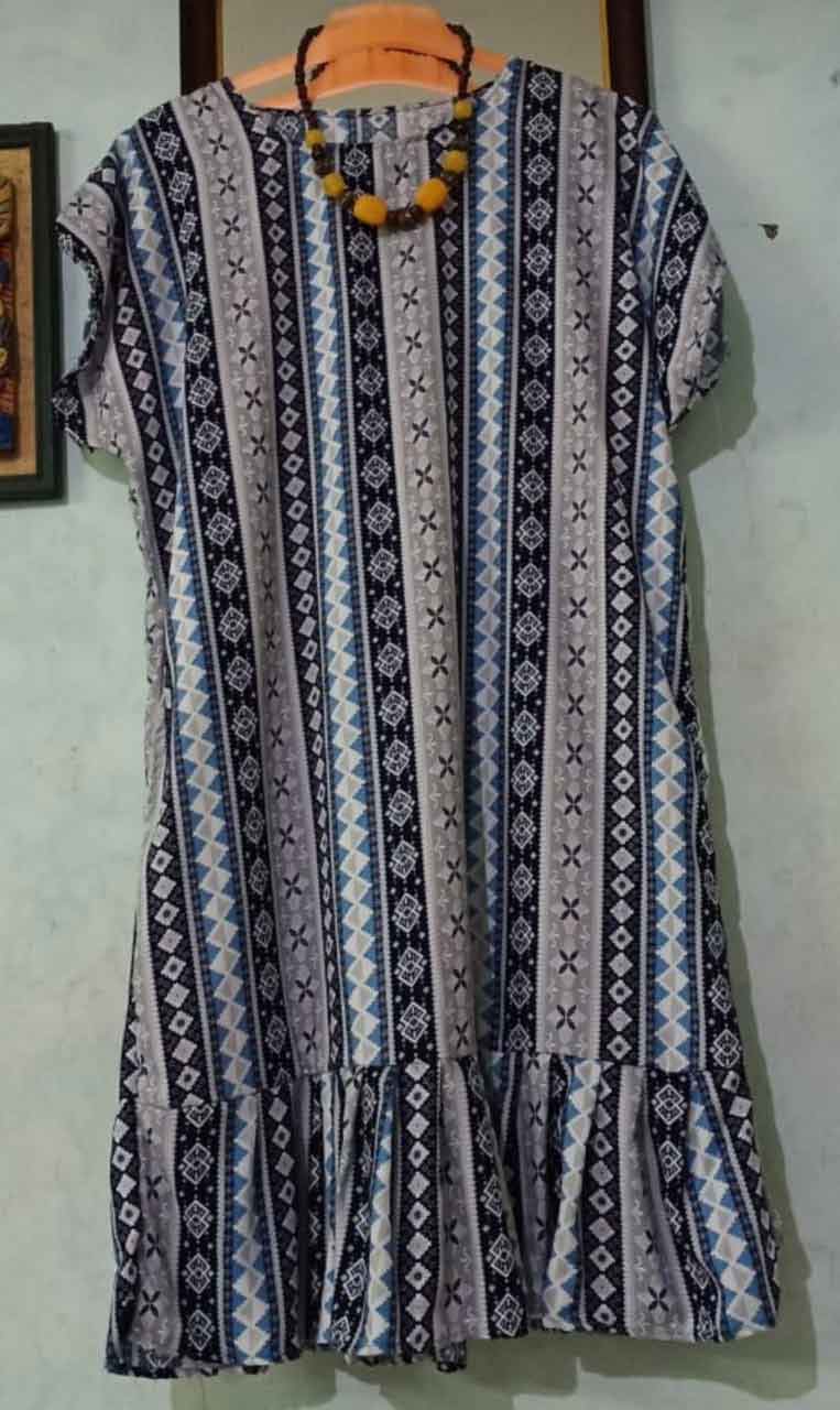 Maxi Dress Batik Rayon