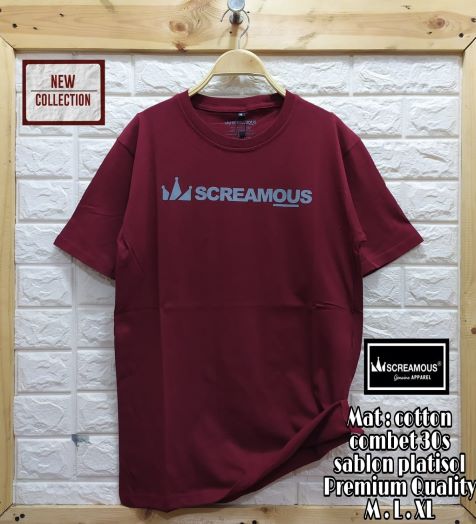 Atasan Kaos Screamous