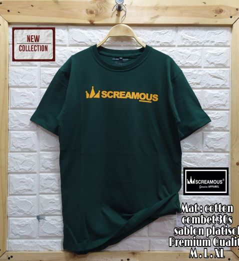 Atasan Kaos Screamous