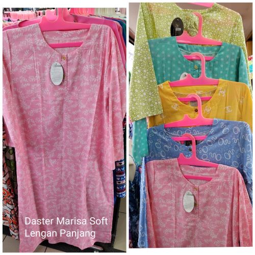 Daster Marisa Soft Lengan Panjang