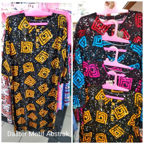 Daster Motif Abstrak