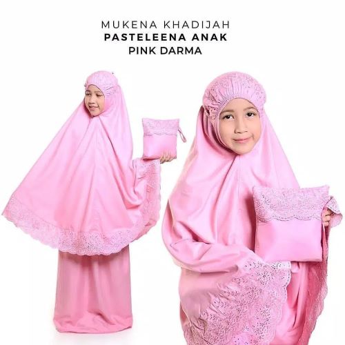 Mukena Khadijah Pasteleena Anak