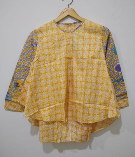 Atasan Batik Kombinasi Tangan 1