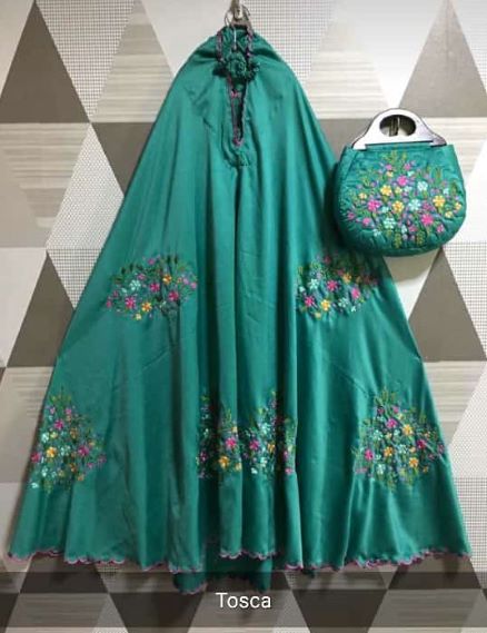 Mukena Bordir Cantik Velvet