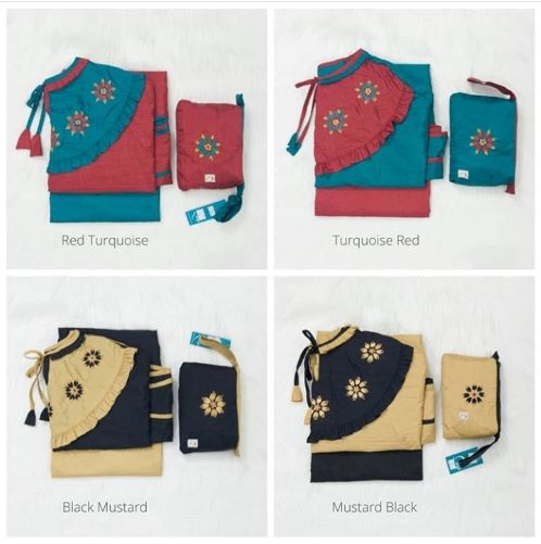 Mukena Parsit Ponco Tulip Qatifa 1