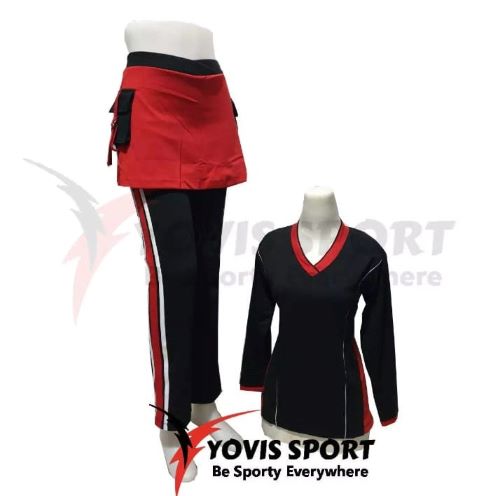 Pakaian Olahraga / Pakaian Senam Yovis Sport Polos