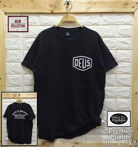 Pakaian Pria Kaos Oblong Katun Kombed 30s Gbr2